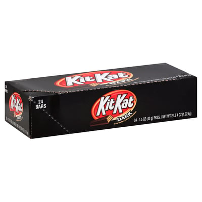 Kit Kat, Crisp Wafers, in Dark Chocolate 24 count
