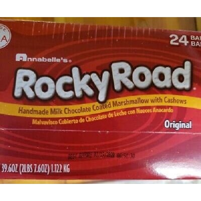 Rocky Road Candy Bars 24 count