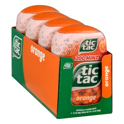 Tic Tac, Mints, Orange 4 count