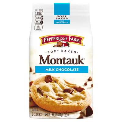 Pepperidge Farm®, Montauk® - Soft Baked Milk Chocolate Chunk Cookies 8.6 oz