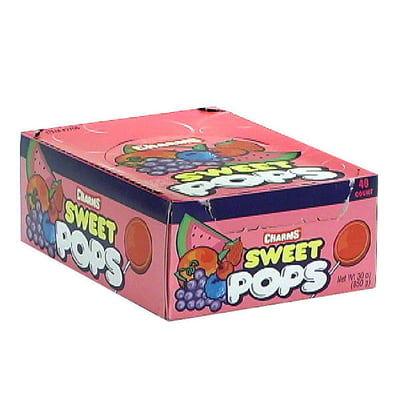 Charms Sweet Pops, Assorted Flavors 48 count