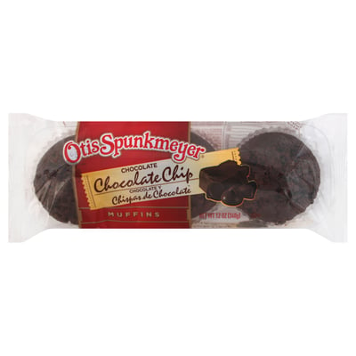 Otis Spunkmeyer, Muffins, Chocolate Chocolate Chip 12 oz