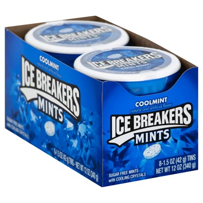 Ice Breakers Coolmint Sugar Free Mints 8 count