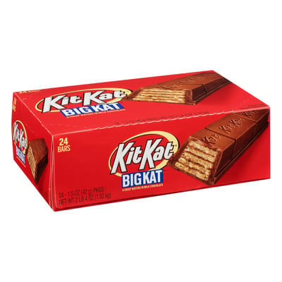 Kit Kat, Crisp Wafers in Milk Chocolate, Big Kat 24 count
