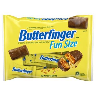 Butterfinger, Bar, Fun Size 10.2 oz
