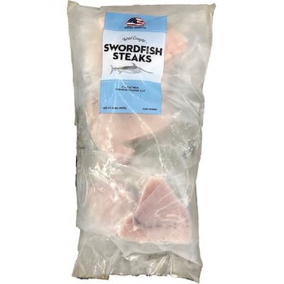 Swordfish Steaks 2 lb 32 ounces