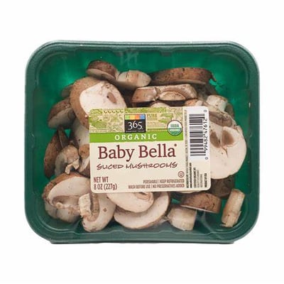Organic Baby Bella Mushroom 8 oz