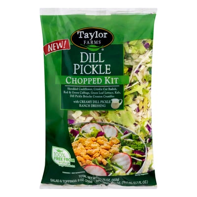 Taylor Farms, Chopped Kit, Dill Pickle 11.75 oz