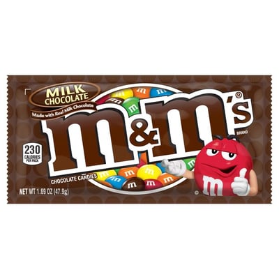 M&M's, Milk Chocolate Candy 1.75 oz