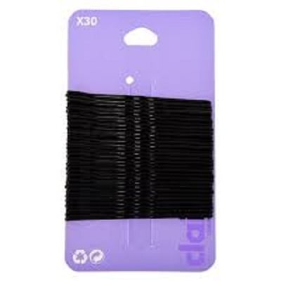 Claires Bobby Pins Black 30 count
