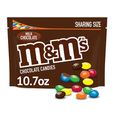 M&M'S, Milk Chocolate Candy Sharing Size 10.95 oz