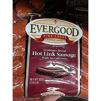Evergood Hot Link Sausage 32 oz