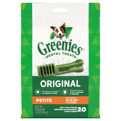 Greenies, Dental Treats, Original, Petite 20 count