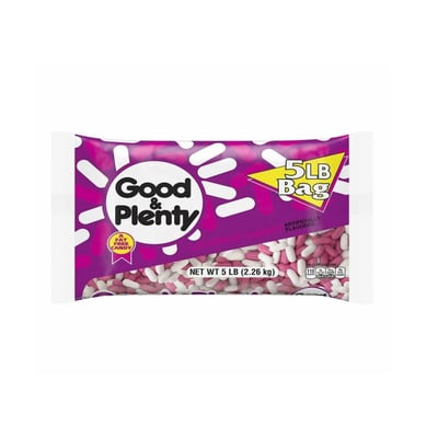 Good & Plenty, Candy, Licorice 5 lb