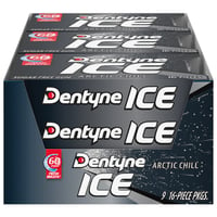 Dentyne Ice, Gum, Sugar Free, Arctic Chill 9 count