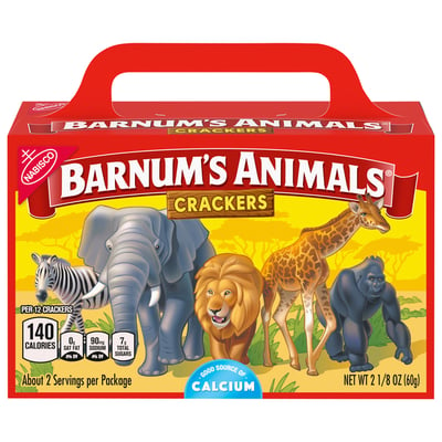 Barnum's Animals, Crackers 2.12 oz