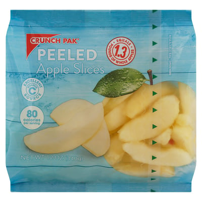 Sweet Peeled Apple Slice 12 oz