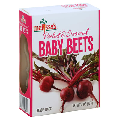 Melissas, Baby Beets, Peeled & Steamed 8 oz