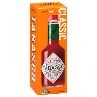 Tabasco, Pepper Sauce, Classic 12 fl oz