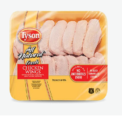 Tyson Chicken Wings (1.81 lbs avg. pack) 16 ounces