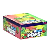 Charms Sweet 'N Sour Pops, Assorted Flavors 48 count