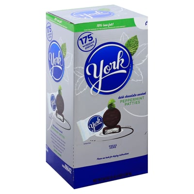 York, Peppermint Patties, Dark Chocolate Covered 175 count