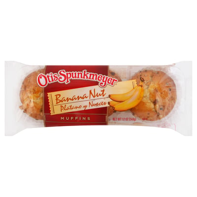 Otis Spunkmeyer, Muffins, Banana Nut 12 oz