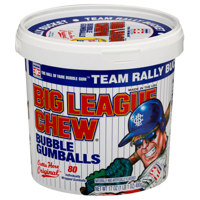 Big League Chew, Bubble Gumballs, Outta Here Original 80 count