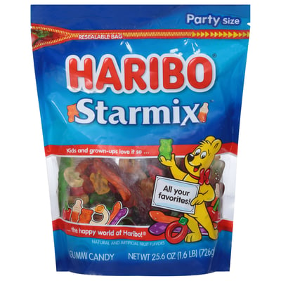 Haribo, Starmix - Gummi Candy, Party Size 25.6 oz