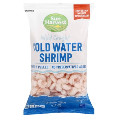 Sun Harvest 125/175 Wild Cold Water Shrimp 16 oz