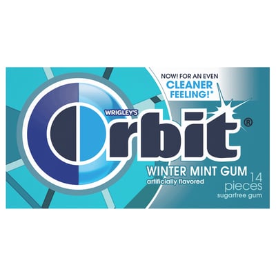 Orbit, Gum, Sugarfree, Winter Mint 14 count