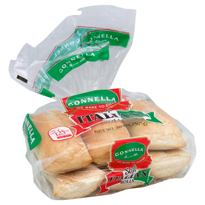 Gonnella Soft Italian Rolls 6 count