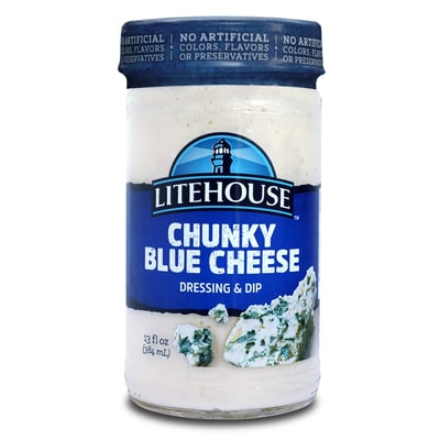 Litehouse, Dressing & Dip, Chunky Blue Cheese 13 fl oz