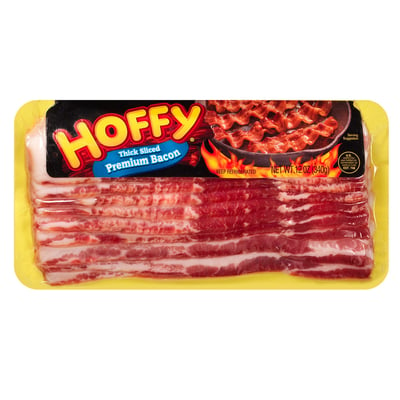 Hoffy Premium Thick Slice Bacon 12 oz