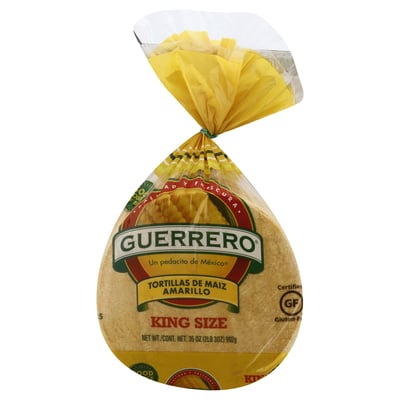 Guerrero, Tortillas, Corn, King Size 30 count