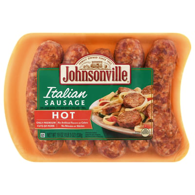 Johnsonville, Sausage, Italian, Hot 19 oz
