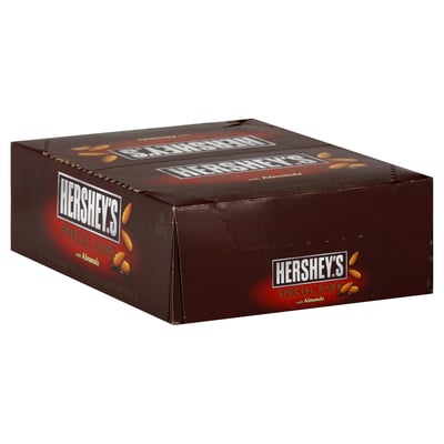 Hersheys, Special Dark - Chocolate bulk candy Bar, with Almonds 24 count