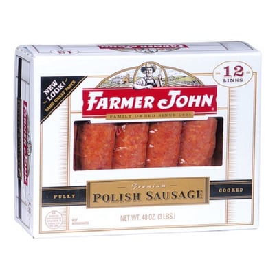 Farmer John Polish Sausage FZ 3 lb