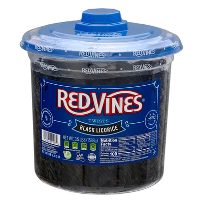 Red Vines, Black Licorice, Twists 3.5 lb