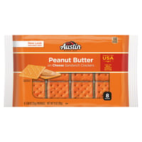 Austin Peanut Butter Sandwich Crackers 8 count