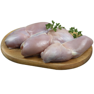 Chicken Leg Meat Boneless Skinless 2.65 lbs avg. pack