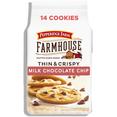 Pepperidge Farm®, Farmhouse - Thin and Crispy Milk Chocolate Chip Cookies 6.9 oz