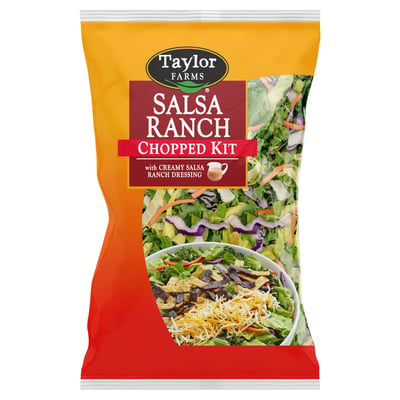 Taylor Farms, Chopped Salad Kit, Salsa Ranch 12.45 ounces