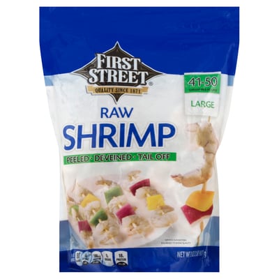 First Street Large Peeled Raw Shrimp 32 oz