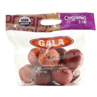 Daisy Girl Organics Gala Apples, 907 g 1 count