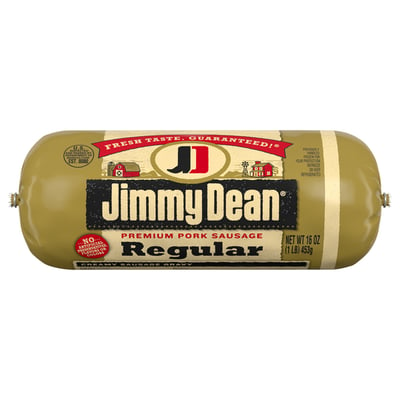 Jimmy Dean Premium Pork Regular Sausage Roll 16 oz