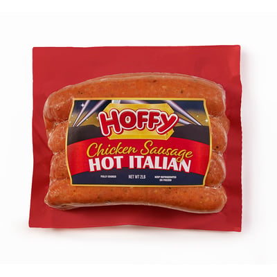 Hoffy Gourmet Hot Italian Chicken Sausage 2 lbs