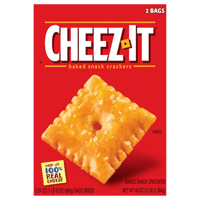 Cheez-It, Baked Snack Crackers 2 count
