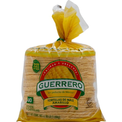 Guerrero, Tortillas, Corn 80 count