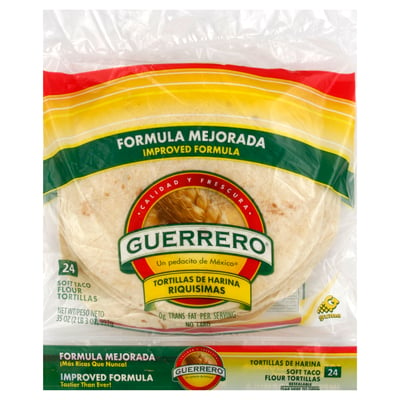 Guerrero, Tortillas, Flour, Soft Taco 24 count